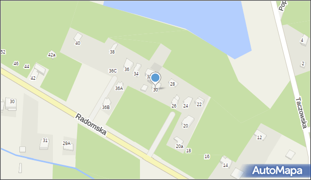 Mleczków, Jana Pawła II, 30, mapa Mleczków