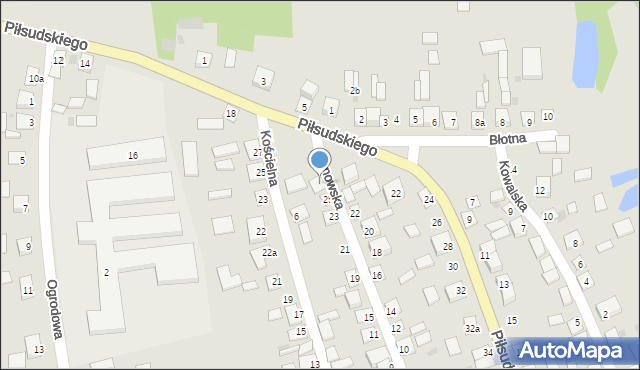 Modliborzyce, Janowska, 27, mapa Modliborzyce