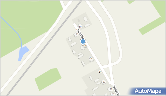 Motyczno, Jamskie, 27a, mapa Motyczno