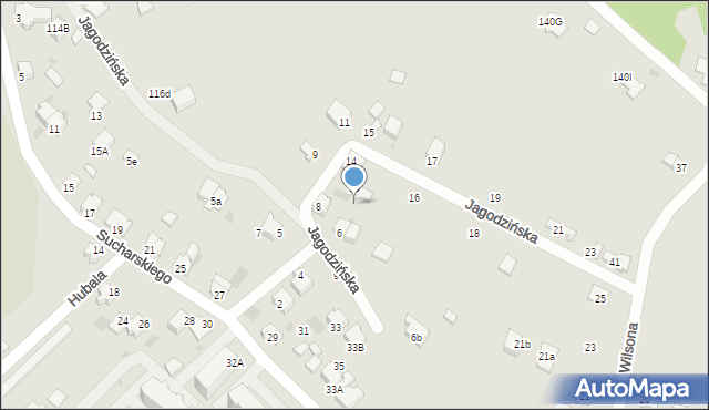 Myszków, Jagodzińska, 10a, mapa Myszków