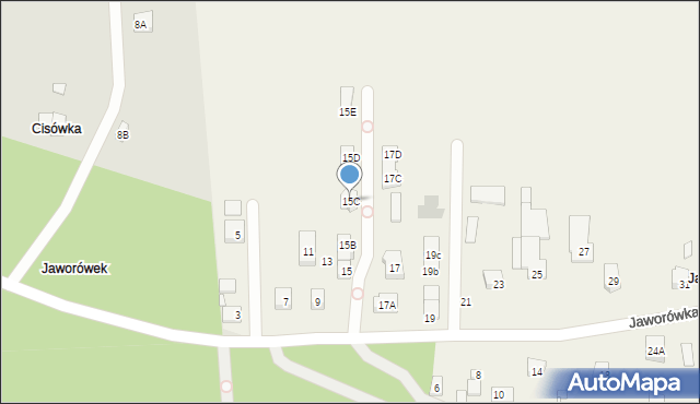 Nadma, Jaworówka, 15C, mapa Nadma