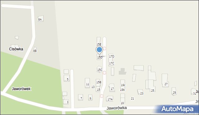 Nadma, Jaworówka, 15D, mapa Nadma