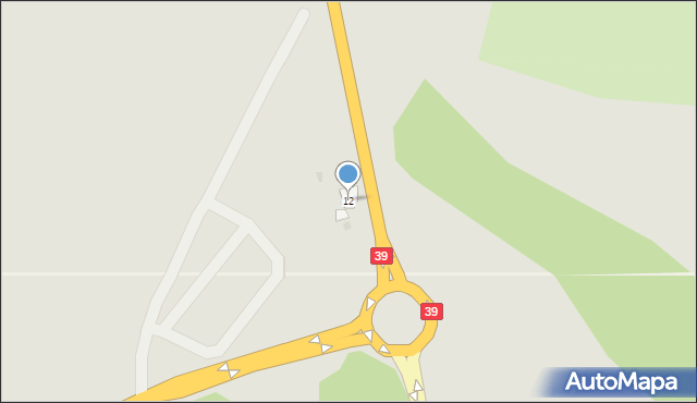 Namysłów, Jana Pawła II, 12, mapa Namysłów