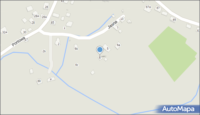 Niepołomice, Jasna, 6, mapa Niepołomice