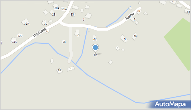 Niepołomice, Jasna, 6c, mapa Niepołomice
