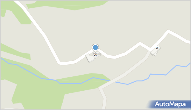 Nowa Ruda, Jawornik, 20, mapa Nowa Ruda