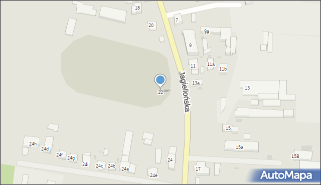 Nowe Miasto Lubawskie, Jagiellońska, 22, mapa Nowe Miasto Lubawskie