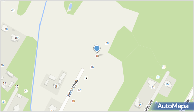Opypy, Jałowcowa, 18, mapa Opypy