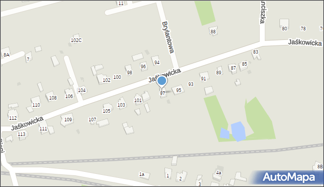 Orzesze, Jaśkowicka, 97, mapa Orzesze