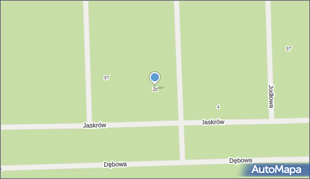 Osiedle Wilga, Jaskrów, 2d, mapa Osiedle Wilga