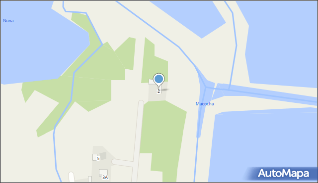 Osiek, Jazowa, 2, mapa Osiek