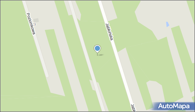 Otwock, Jabłońska, 30j, mapa Otwock