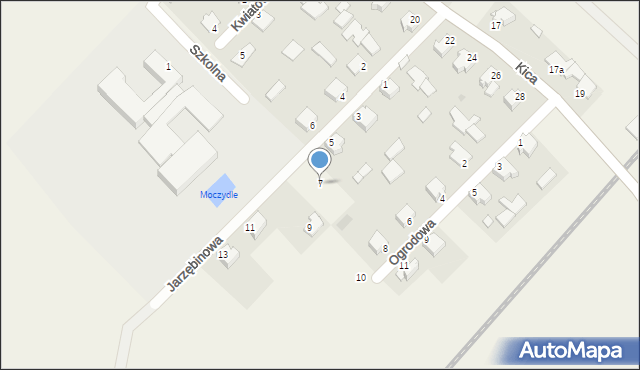 Padew Narodowa, Jarzębinowa, 7, mapa Padew Narodowa