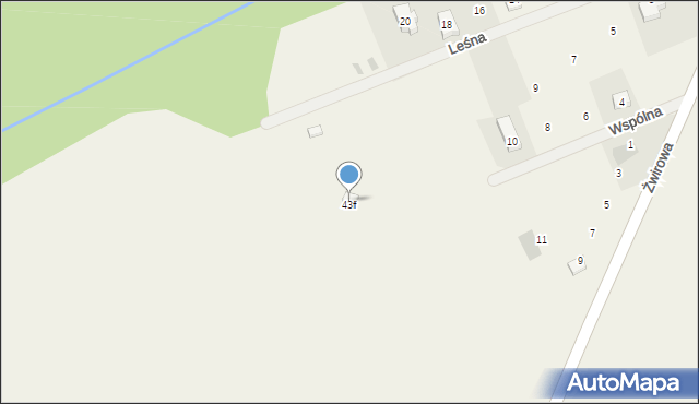 Parszczyce, Jagodowa, 14, mapa Parszczyce