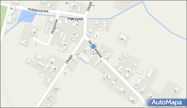 Pełczyce, Jarzębinowa, 2, mapa Pełczyce