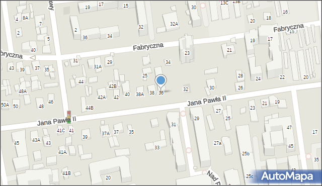 Piaseczno, Jana Pawła II, 36, mapa Piaseczno