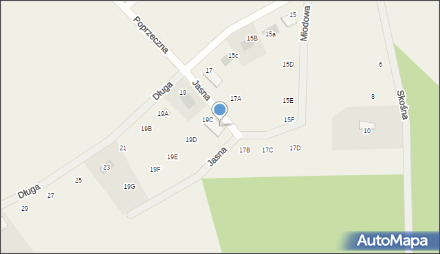 Podańsko, Jasna, 4, mapa Podańsko