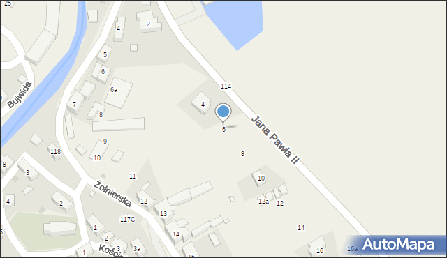 Podgórzyn, Jana Pawła II, 6, mapa Podgórzyn