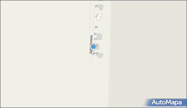 Podzagajnik, Jaśminowa, 27, mapa Podzagajnik