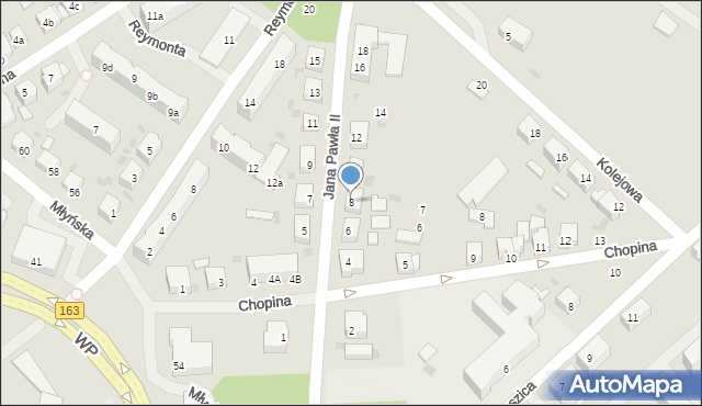 Połczyn-Zdrój, Jana Pawła II, 8, mapa Połczyn-Zdrój