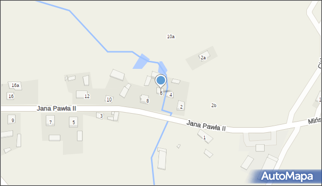 Poświętne, Jana Pawła II, 6, mapa Poświętne