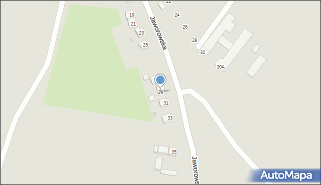 Prochowice, Jaworowska, 29, mapa Prochowice