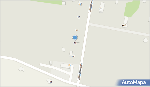 Prochowice, Jaworowska, 71, mapa Prochowice