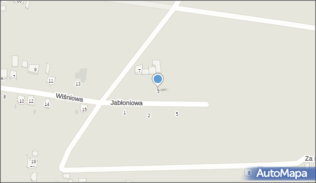 Przeworsk, Jabłoniowa, 3, mapa Przeworsk