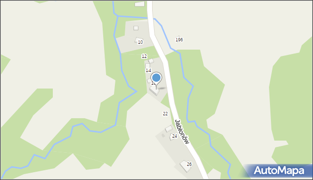 Przyborów, Jabłonów, 20, mapa Przyborów