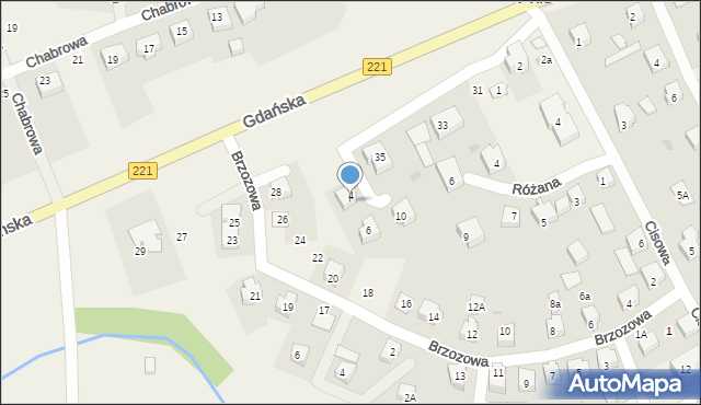 Przywidz, Jaworowa, 5, mapa Przywidz