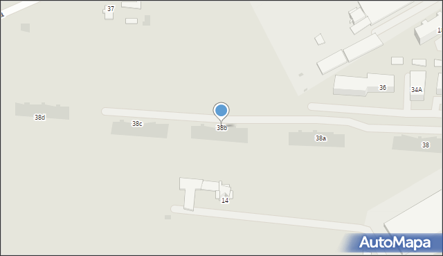 Pułtusk, Jana Pawła II, 38b, mapa Pułtusk