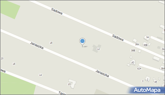 Puszczykowo, Janaszka Zygmunta, 14, mapa Puszczykowo