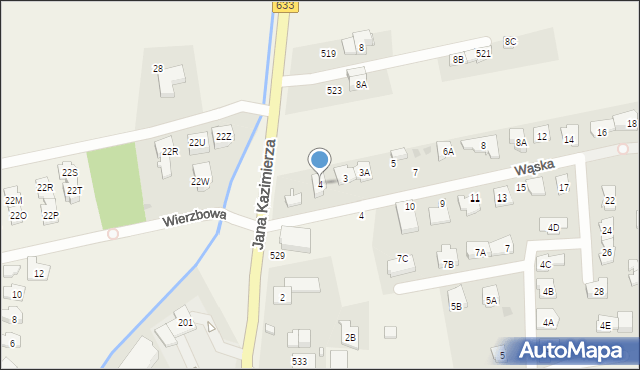 Rembelszczyzna, Jana Kazimierza, 4, mapa Rembelszczyzna