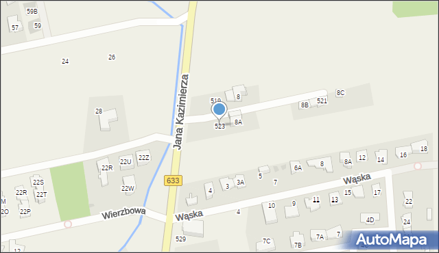 Rembelszczyzna, Jana Kazimierza, 523, mapa Rembelszczyzna