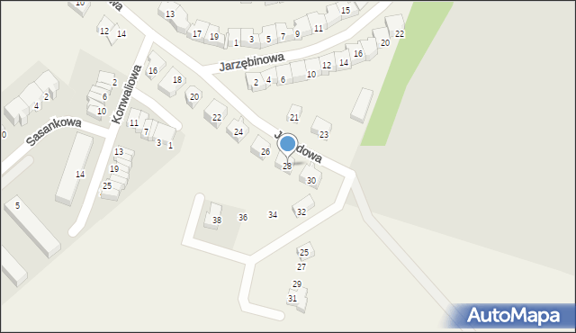 Rotmanka, Jagodowa, 28, mapa Rotmanka