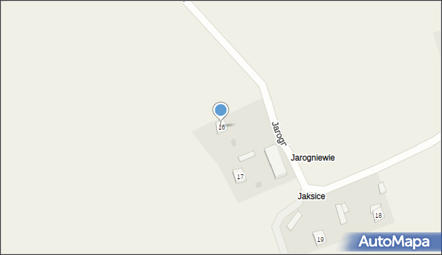 Rudki, Jarogniewie, 16, mapa Rudki