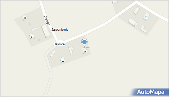 Rudki, Jarogniewie, 20, mapa Rudki