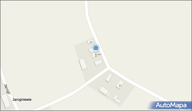 Rudki, Jarogniewie, 22, mapa Rudki