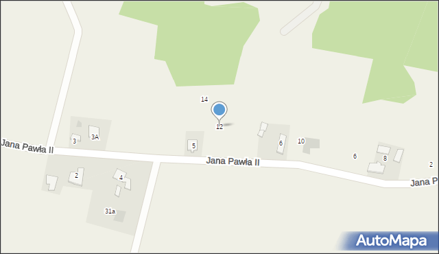 Rudunki, Jana Pawła II, 12, mapa Rudunki