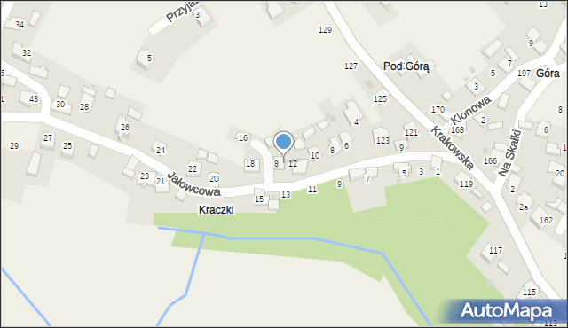 Rusocice, Jałowcowa, 14, mapa Rusocice