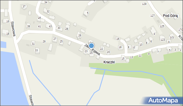 Rusocice, Jałowcowa, 21, mapa Rusocice