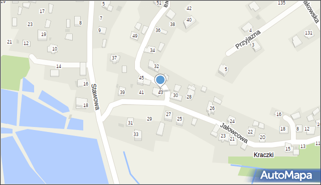 Rusocice, Jałowcowa, 43, mapa Rusocice