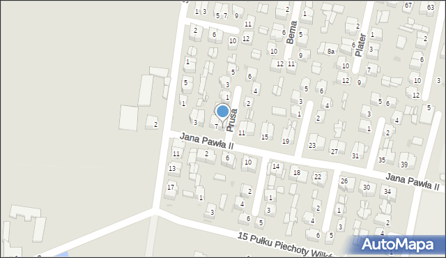 Ryki, Jana Pawła II, 9, mapa Ryki