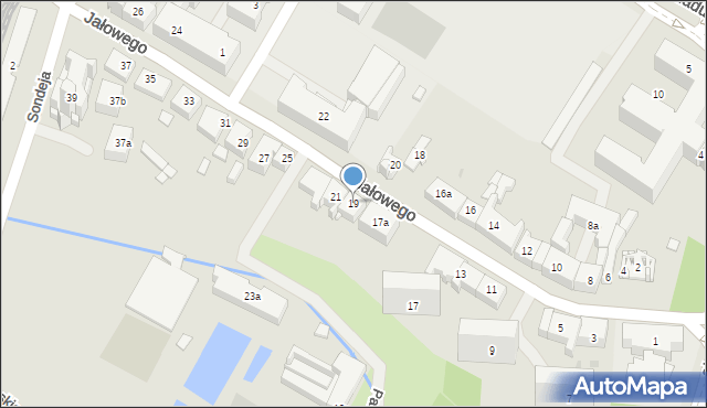 Rzeszów, Jałowego Józefa, ks., 19, mapa Rzeszów
