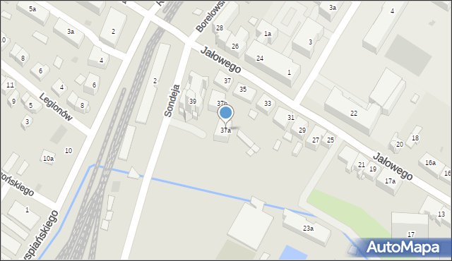Rzeszów, Jałowego Józefa, ks., 37a, mapa Rzeszów