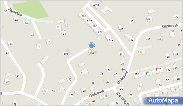Rzeszów, Jana Pawła II, 334, mapa Rzeszów