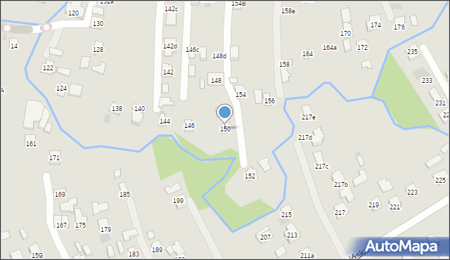 Rzeszów, Jana Olbrachta, 150, mapa Rzeszów