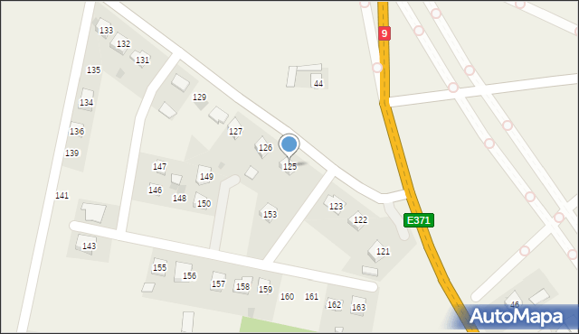 Sadowie, Jacentów, 125, mapa Sadowie