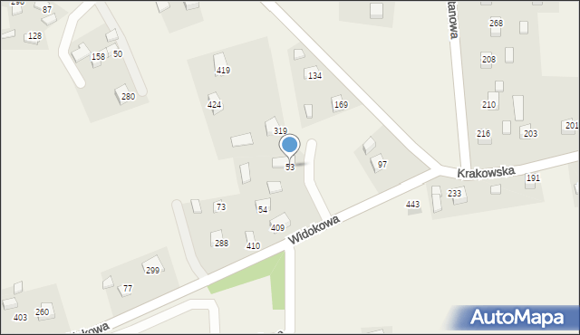 Sanka, Jaśminowa, 3, mapa Sanka