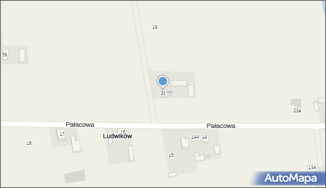 Seroki-Parcela, Jarzębinowa, 21, mapa Seroki-Parcela